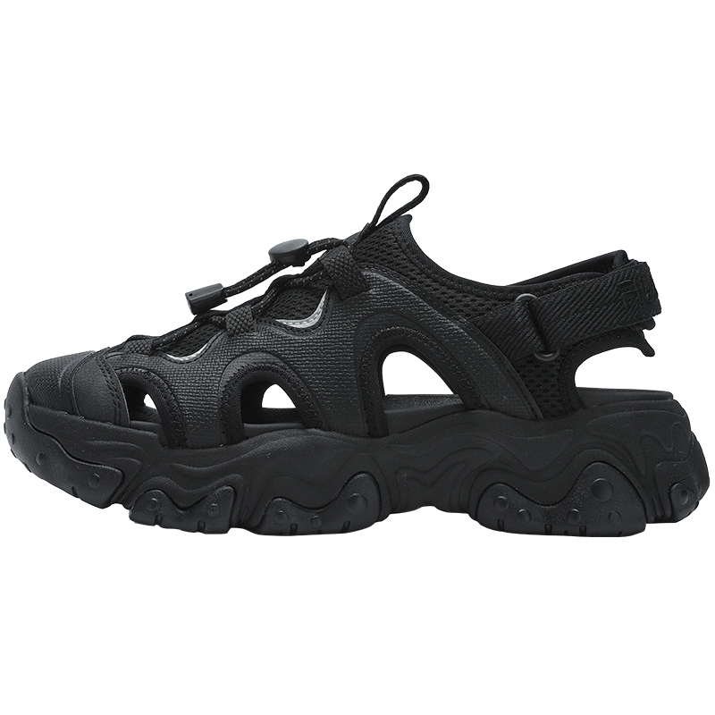 FILA 斐乐猫爪凉鞋女鞋2025夏季新款溯溪沙滩鞋运动凉鞋老爹鞋子