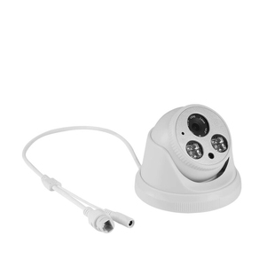 Seetong400万有线插卡摄像头 天视通4MP室外语音对讲周界警报探头