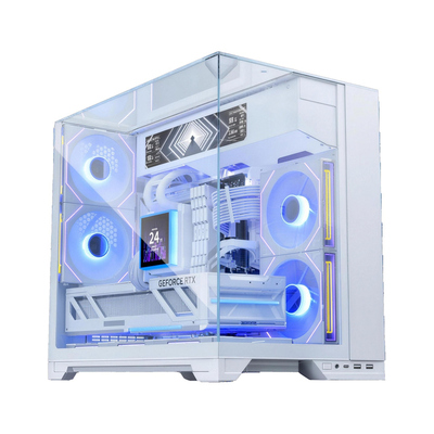 联力9800x3d高颜值游戏电脑主机