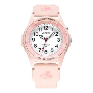 迪士尼手表儿童女孩只看时间女生女童电子小学生专用10岁新年礼物