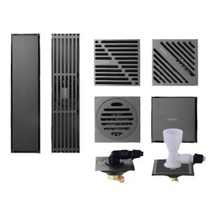 肯洁全屋套装【全铜防臭地漏铜角阀止逆阀防霉玻璃胶】官方旗舰店