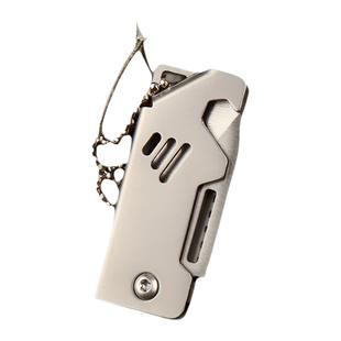 新款小钢炮折叠刀高硬度锋利水果刀迷你开箱小刀多功能钥匙扣刀