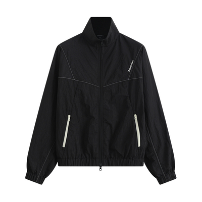 Xuperman户外运动拼接立领夹克