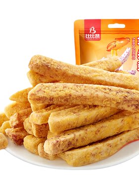 比比赞_咸蛋黄芋头条10包_非油炸