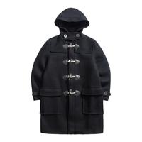 ACE 浮生出品 Duffle coat 达夫尔/渔夫大衣进口重磅针织粗呢80毛