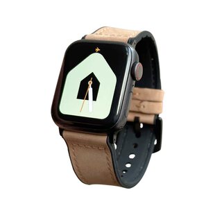 CLOUDHIS秋冬新款硅胶贴皮iwatch手表带s11腕带s9适用苹果applewatch手表ultra高级感s8运动s10工装s7男女款