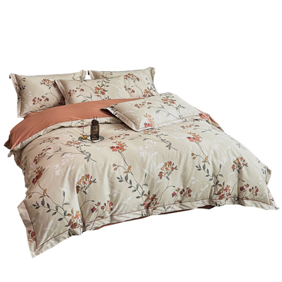 100支纯棉贡缎被套手感细腻亲肤