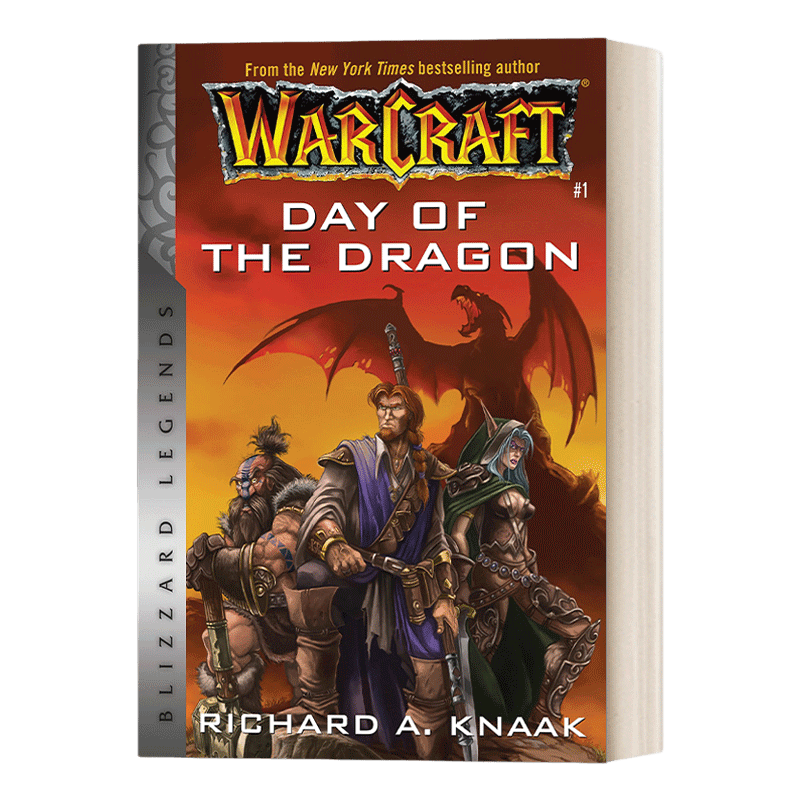 英文原版小说 Warcraft Day of the Dragon Blizzard Legends 魔兽世界 龙之日 暴风雪传说 英文版 进口英语原版书籍