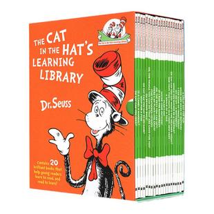 苏斯博士 go dog go 英文原版经典绘本 Dr Seuss ABC 纸板书 Bright and Early 戴帽子的猫科普图书馆 Cat in the Hat's 七色大书