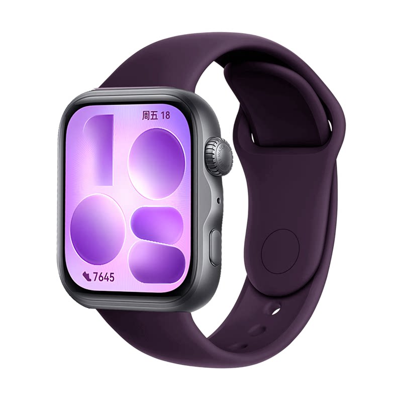 AW适用华为fit5/4反扣硅胶手表带