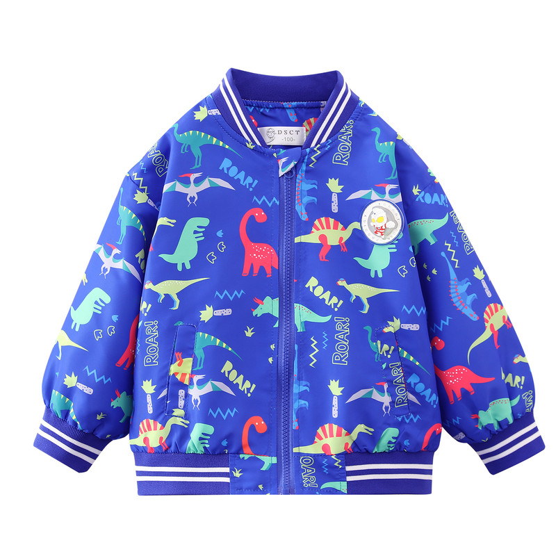 亮灯奥特曼男童外套春秋棒球服潮