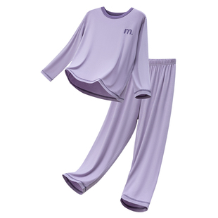 儿童莫代尔睡衣男童家居服青少年睡衣宿舍大学生午托睡衣中大童