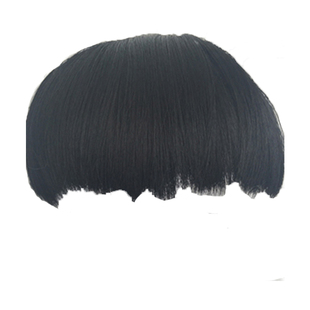 假发女狗啃刘海片复古赫本流海假发片二次元隐形无痕刘海日系潮流