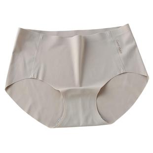 4条装超薄冰丝无痕女士内裤纯棉抑菌裆透气隐形少女学生三角裤