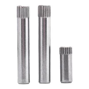 304不锈钢滚花销轴直纹销钉单头滚花圆柱销M1.5M2M2.5M3M4M5M6M8