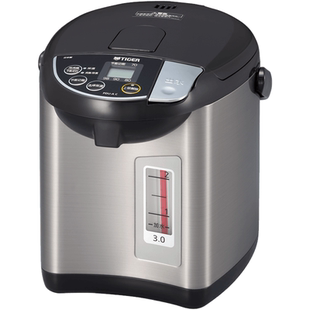 tiger虎牌电热水瓶PDU-A30C日本原装智能一体烧水壶四段保温3L