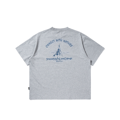 Vavu后背印花抗菌短袖