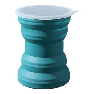 旅行可折叠水杯压缩漱口杯便携式硅胶洗漱刷牙杯子旅游牙桶伸缩杯