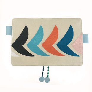 a6手账本书衣飞鸟刺绣五年日记书皮hobo2020年日程本封皮套定制A5