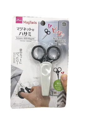 daiso剪刀冰箱贴厨房多功能带收