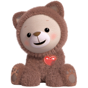 takmay彩虹宝宝玩偶毛绒玩具玩偶睡觉抱泰迪熊毛绒公仔心宝玩具