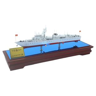 053H型江湖Ⅰ级导弹护卫舰519号长治号 军舰收藏模型合金礼品摆件