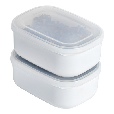 日本进口冰箱冻肉肉丝盒子食品级专用小号保鲜盒分装盒冷冻收纳盒