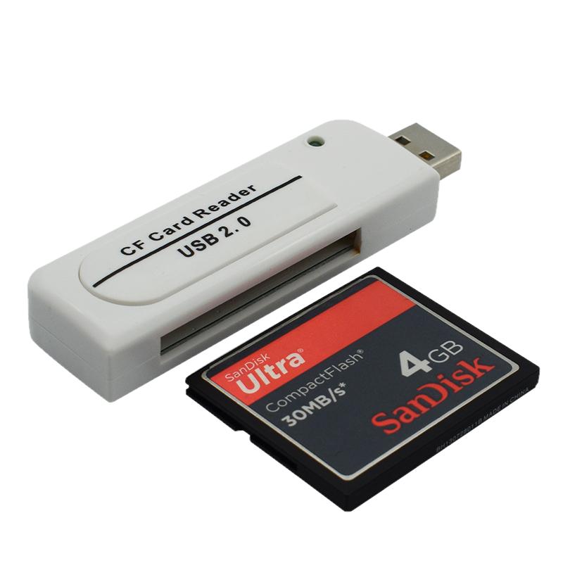 CF卡专用读卡器USB2.0高速CCD数码相机单反数控机床手电脑通用