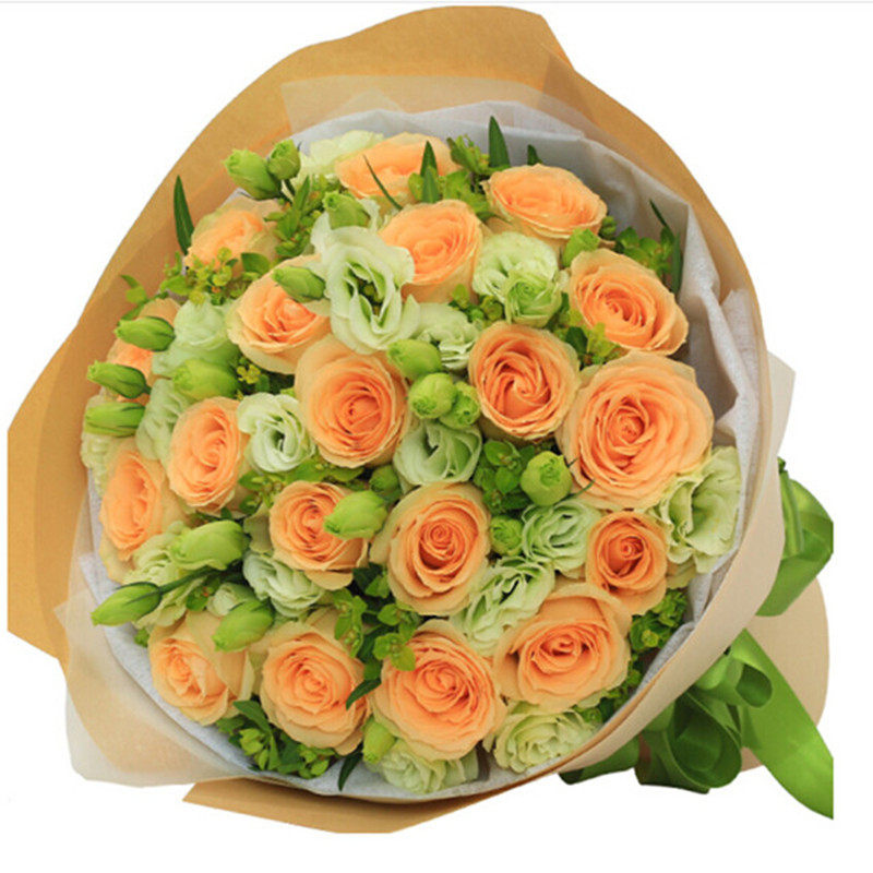 厦门鲜花同城速递康乃馨百合花束长辈圣诞节鲜花节日生日祝福鲜花