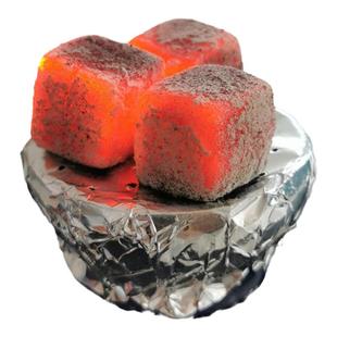 全套水烟COCO椰壳炭酒吧水烟方块碳果木耐烧无烟野餐烧烤炭椰子碳