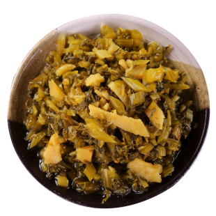 宁波产笋丝雪菜500g*5包 鄞州咸菜酱菜拌饭佐餐农家雪里蕻下饭菜