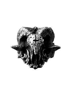 恶魔撒旦羊头戒指克苏鲁个性