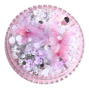 脸上贴钻金属镂空极光蝴蝶亮片珍珠星陨钻拍照舞台表演新娘妆容