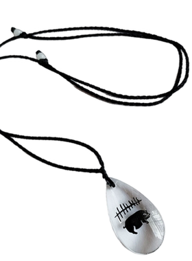 大水滴水晶项链定制十二生肖吊坠