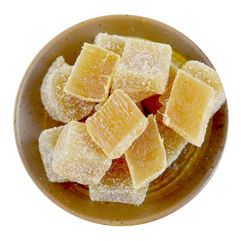 乳山特產(chǎn)御姜堂水晶蜜姜 姜糖散裝3種口味糖姜姜塊厚姜片500g包郵