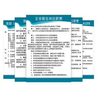 整形美容门诊皮肤科诊所制度