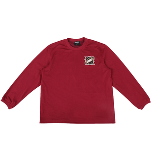 SLAMBLE新款双层网眼透气速干长袖T恤男投篮球服卫衣跑步训练上衣