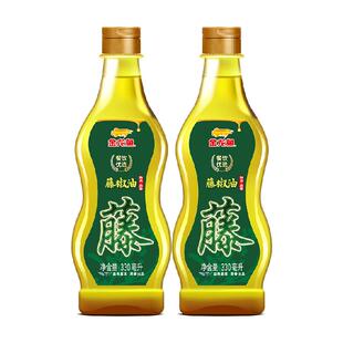 金龙鱼调味油藤椒油330ml*2瓶家用麻油花椒油火锅厨房调味品