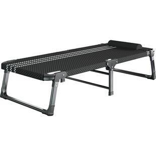 折叠床单人办公室午休躺椅行军家用便携陪护床午睡分床分房睡神器