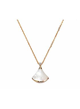 9.9新Bvlgari/宝格丽DIVAS’ DREAM系列18K玫瑰金男女同款项链