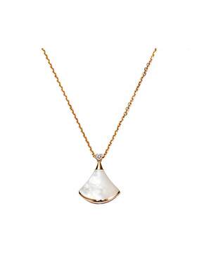 9.9新Bvlgari/宝格丽DIVAS’ DREAM系列18K玫瑰金男女同款项链