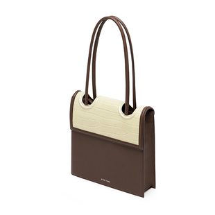 STARTOWN单肩包包女2024新款复古通勤牛皮高级感女包大容量托特包