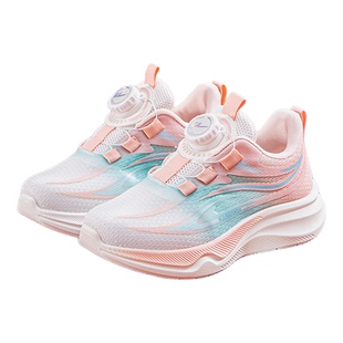 回力官方旗舰店女童运动鞋26新款校园女孩跑步鞋网面旋钮儿童鞋子