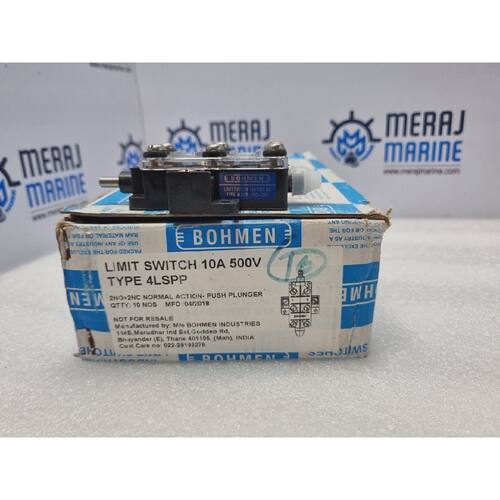Bohmen 4LSPP Limit Switch 10A 500V  Lot of 10PCS