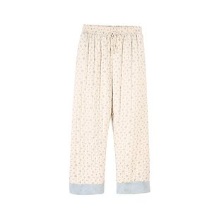 安之伴【巨保暖】女士棉裤三层加厚夹棉冬季套里款梭织磨毛家居裤