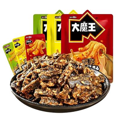 盐津铺子大魔王脆爆肚麻酱零食