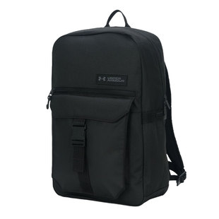 【自营】UA安德玛双肩包大容量运动包男女款黑色休闲包1384462