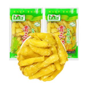 贵三红贵州泡小米椒500g*2袋野山椒泡菜泡辣椒下饭菜泡椒凤爪商用