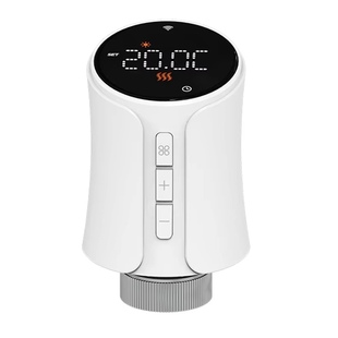 布劳斯旗舰款暖气片智能温控器自动温控阀手机WIFI恒温定时省气