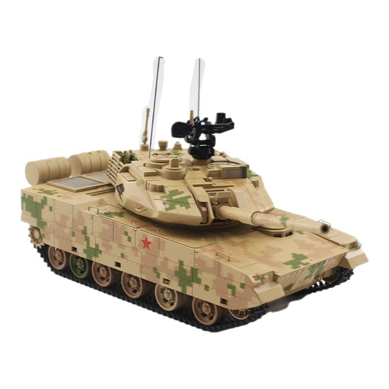 阅兵坦克模型涂装细腻熊猫模型